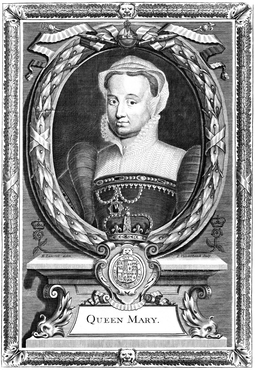 Dronning Mary I af England, 1800-tallet af P. Vanderbanck
