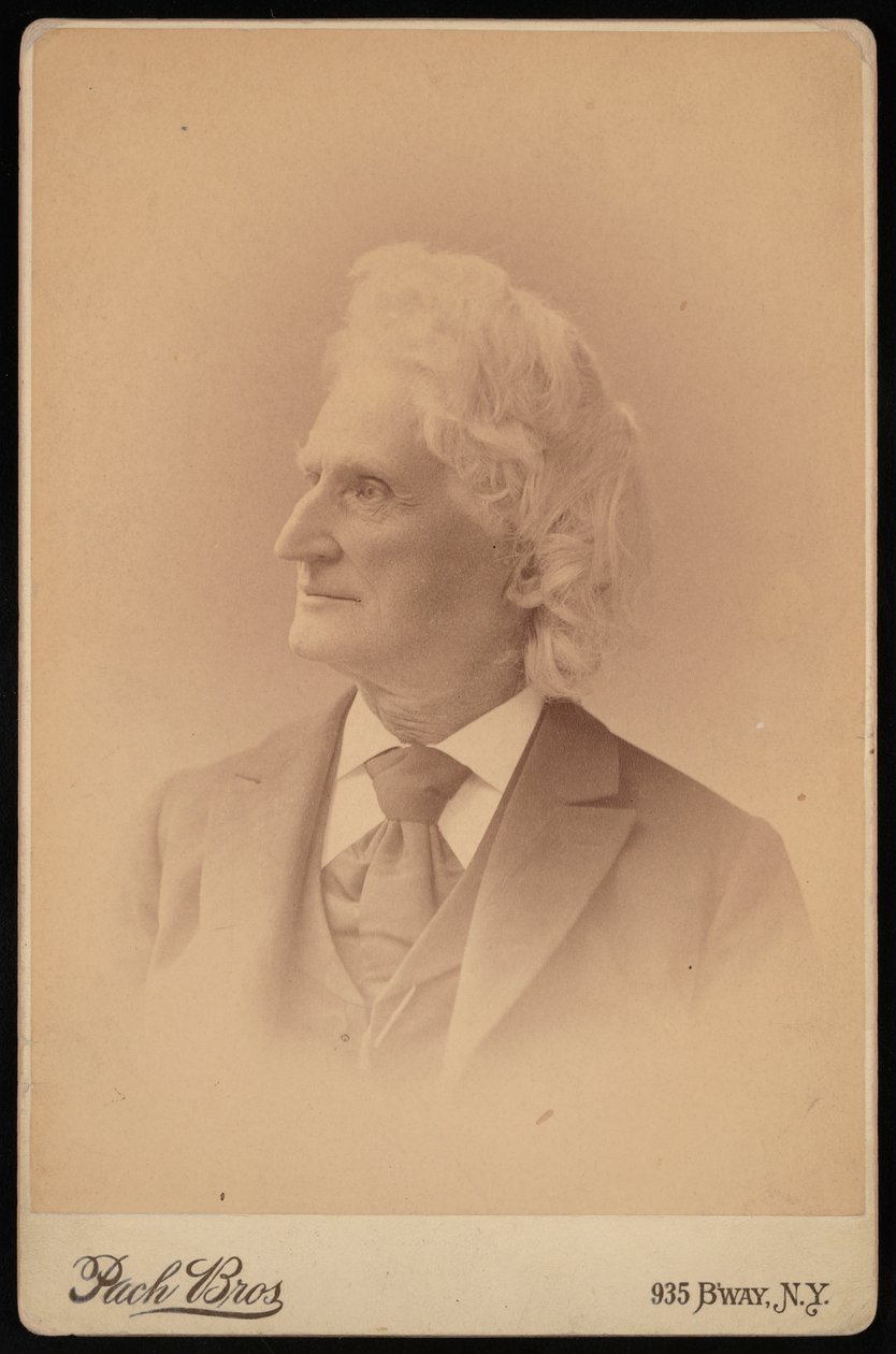 Portræt af James Dwight Dana 1813-1895, februar 1895. af Pach Bros