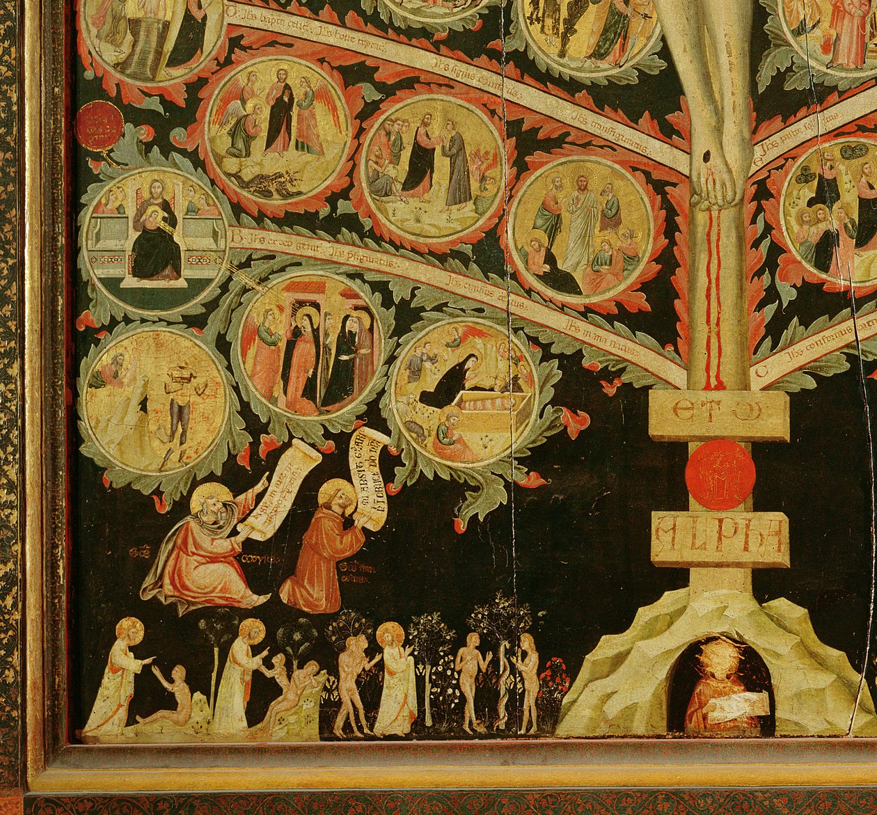 Livets træ, c.1310 af Pacino di Buonaguida