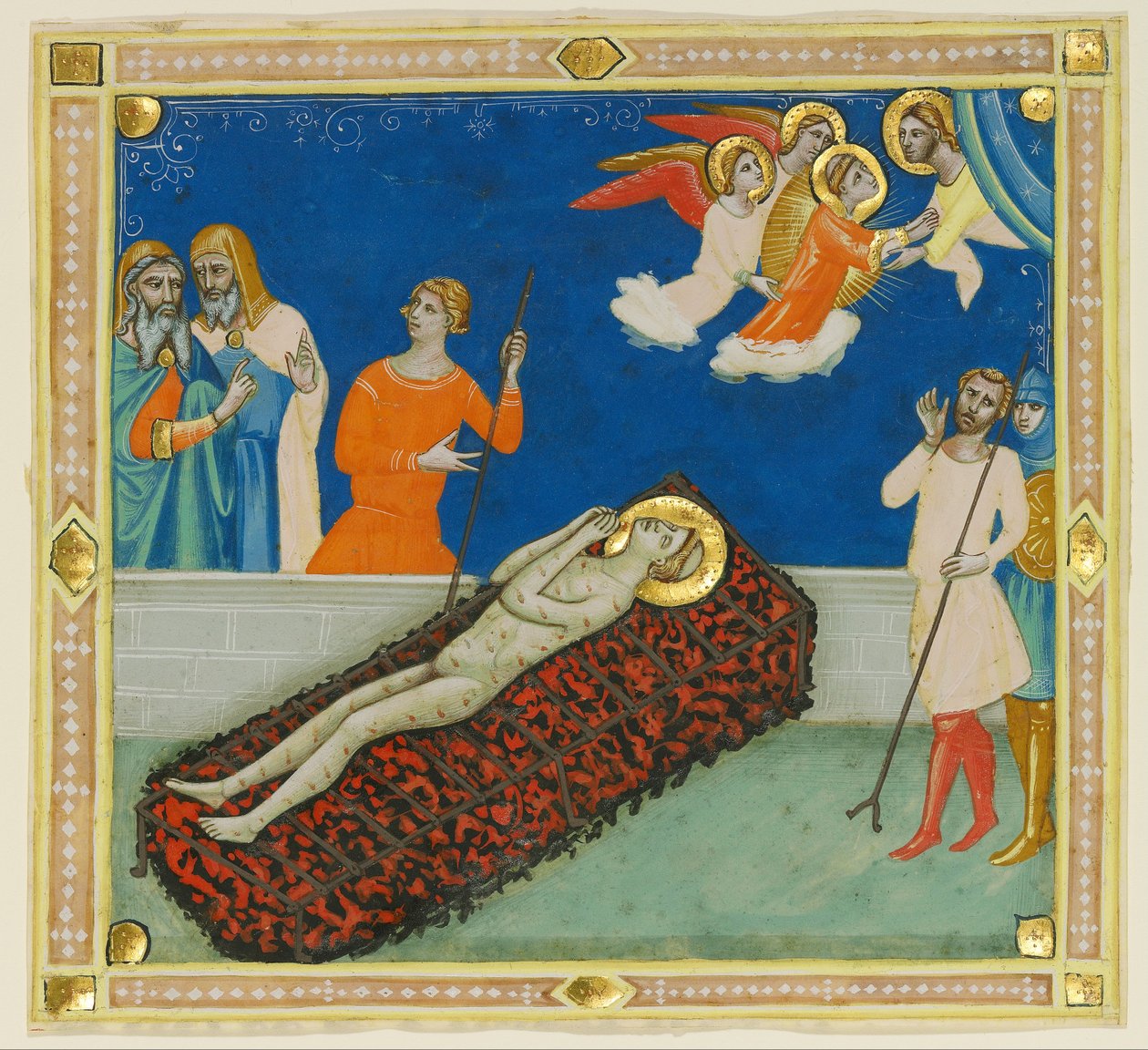 Martinsdømmet Saint Lawrence af Pacino di Bonaguida