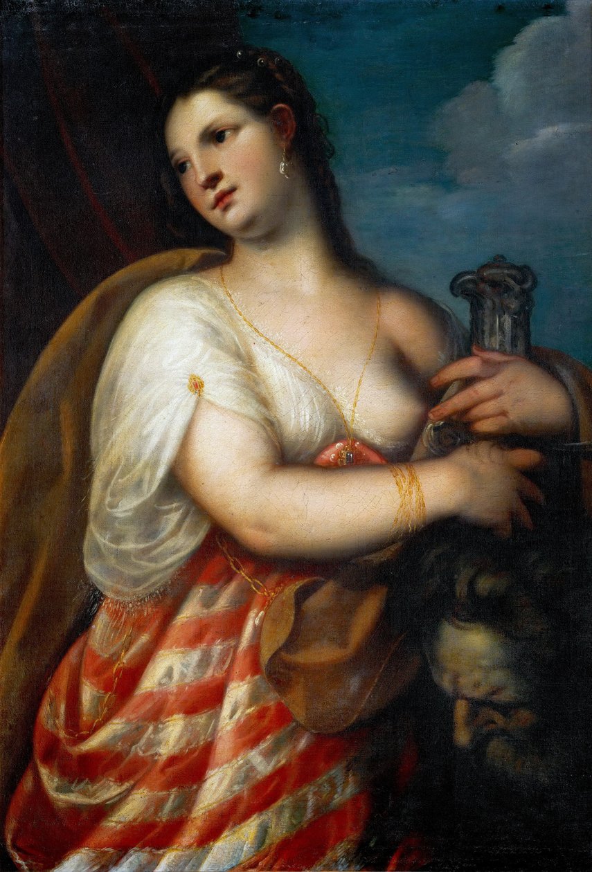 Judith med Holofernes Hoved, før 1636 af Padovanino