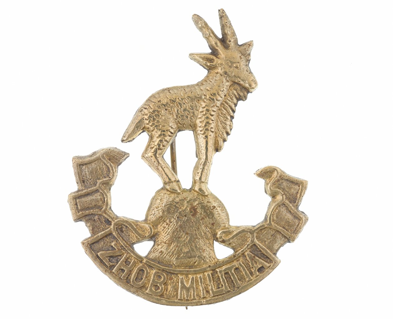 Kasketmærke, Zhob Militia af Pakistani School