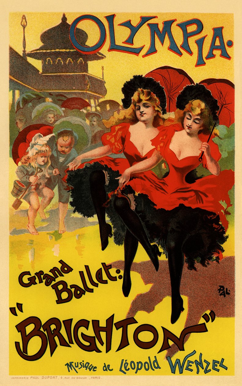 Olympia plakat, ca. 1900 af Pal
