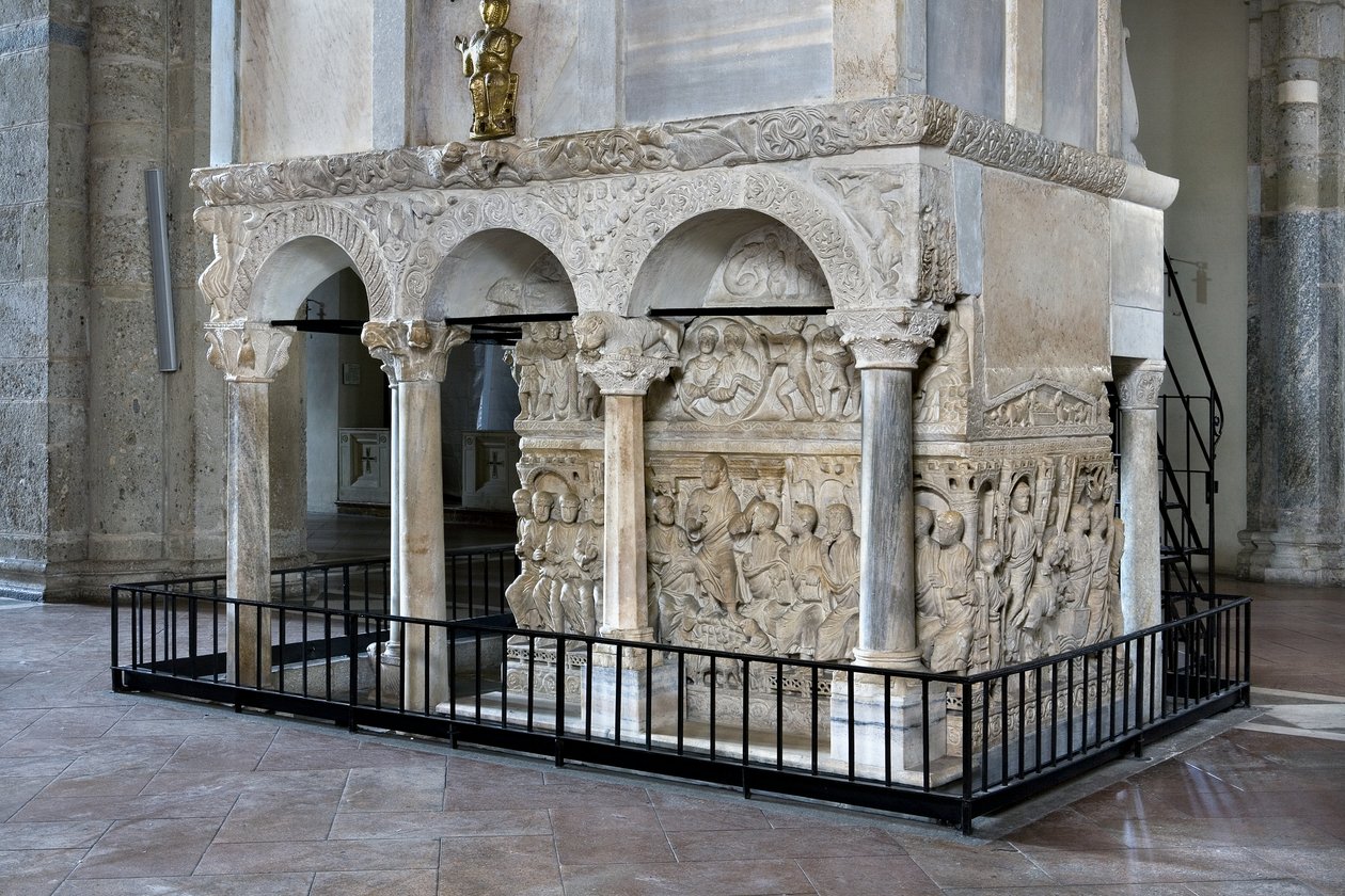 Stilichos sarkofag (marmor) af Paleo Christian