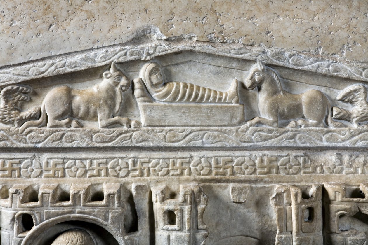 Stilichos sarkofag (marmor) af Paleo-Christian
