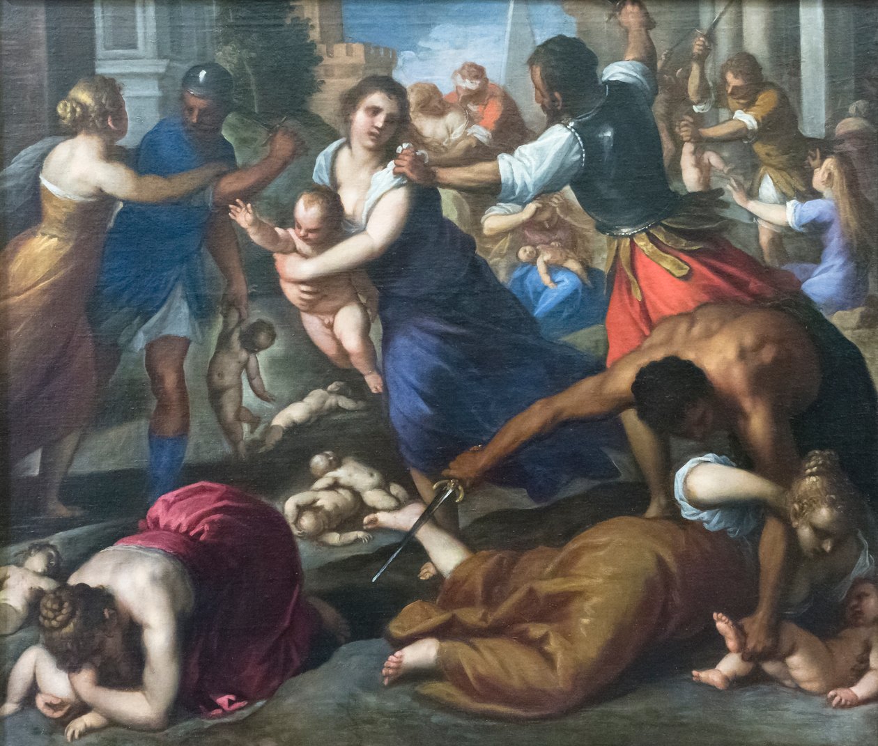 Slagtningen af de uskyldige af Palma Il Giovane (1548 1628)