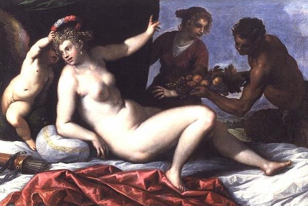 Tilbud til Venus af Palma Il Giovane