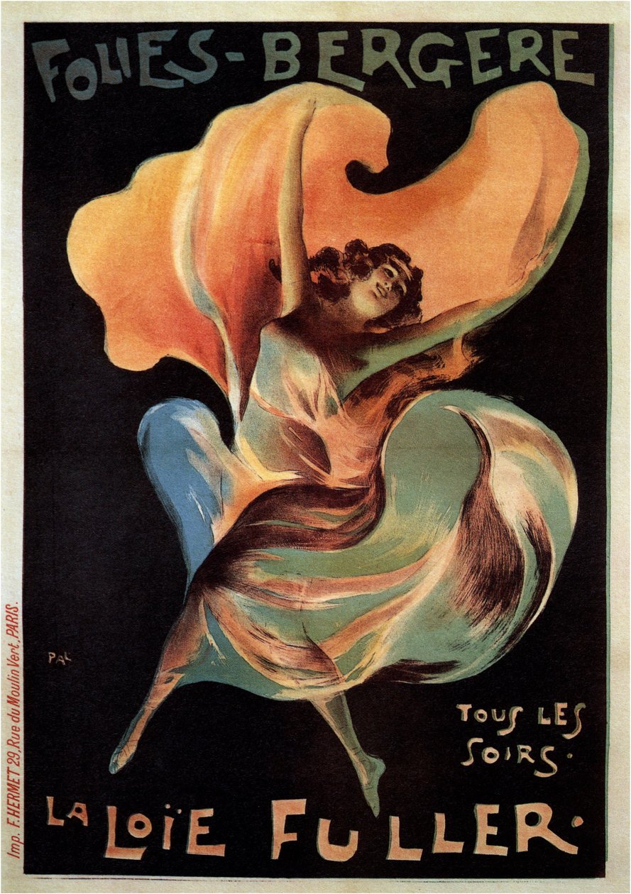 Folies Bergeres, 1897 af Paléologue