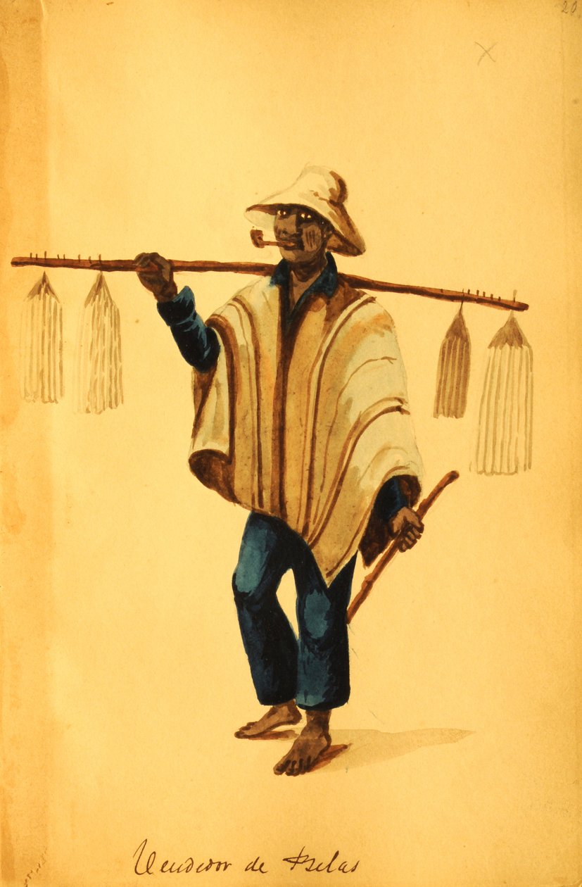 Stearinlys sælger af Pancho Fierro