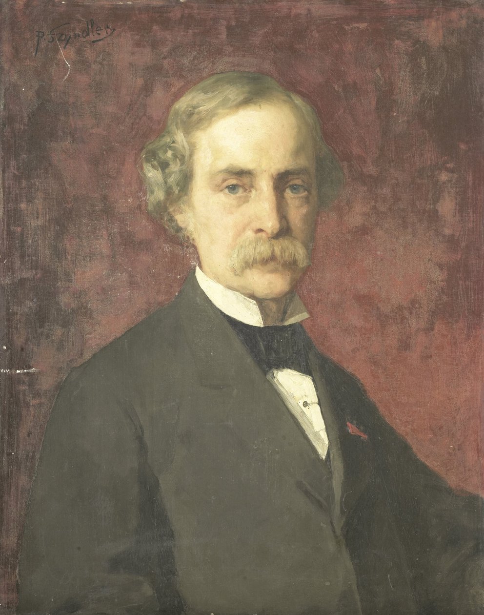 Johann Wilhelm Kaiser (1813-1900). Grafiker, direktør for Graveringsskolen og Rijksmuseum af Pantaleon Szyndler