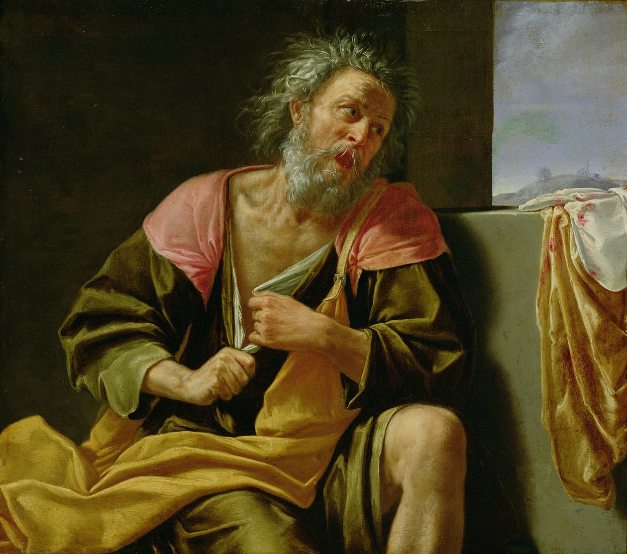 Jakobs smerte, c.1648-52 af Paolo Emilio Besenzi