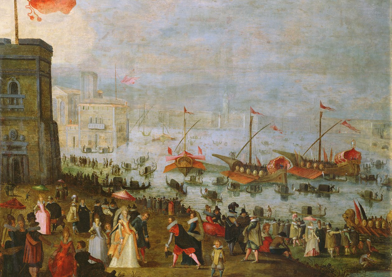 En fest i Venedig af Paolo Fiammingo