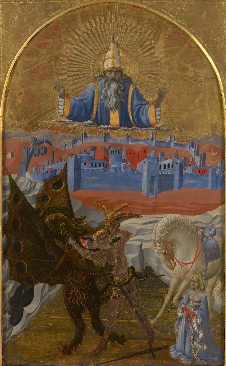 St. George dræber dragen af Paolo Uccello