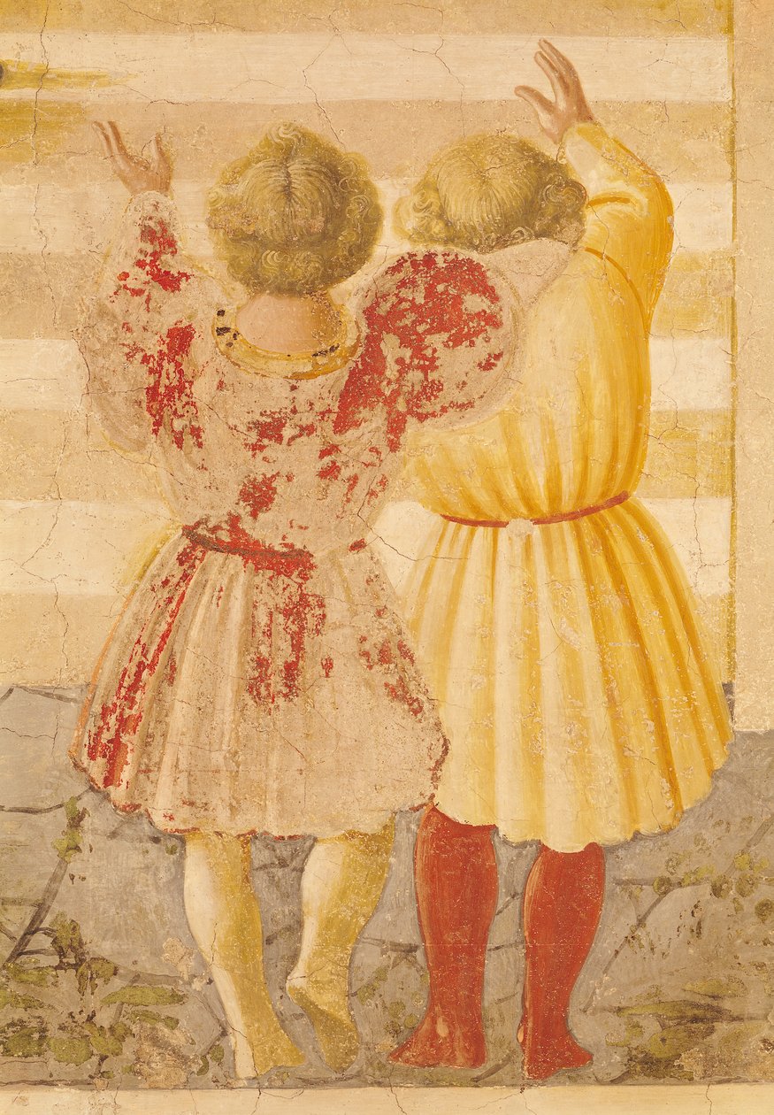 Præsentationen af Maria i templet, 1433-34 (detaljer) af Paolo Uccello