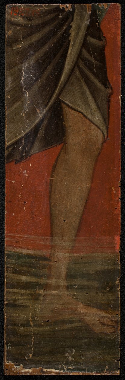 Saint George (bagsiden af panelet), midten af 1300-tallet (tempera på panelet) (se også 5242334-37) af Paolo Veneziano