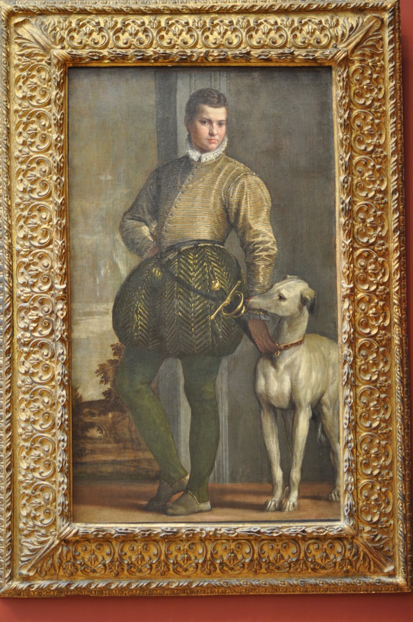 Dreng med en Greyhound af Paolo Veronese