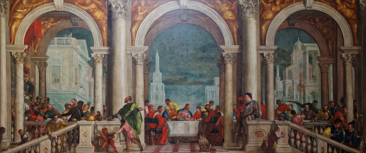 Fest i Levis hus af Paolo Veronese