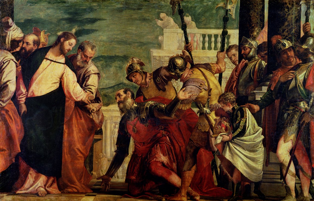 Jesus og høvedsmanden af Paolo Veronese