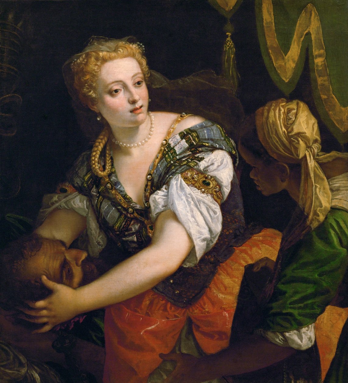 Judith med chefen for Holofernes af Paolo Veronese