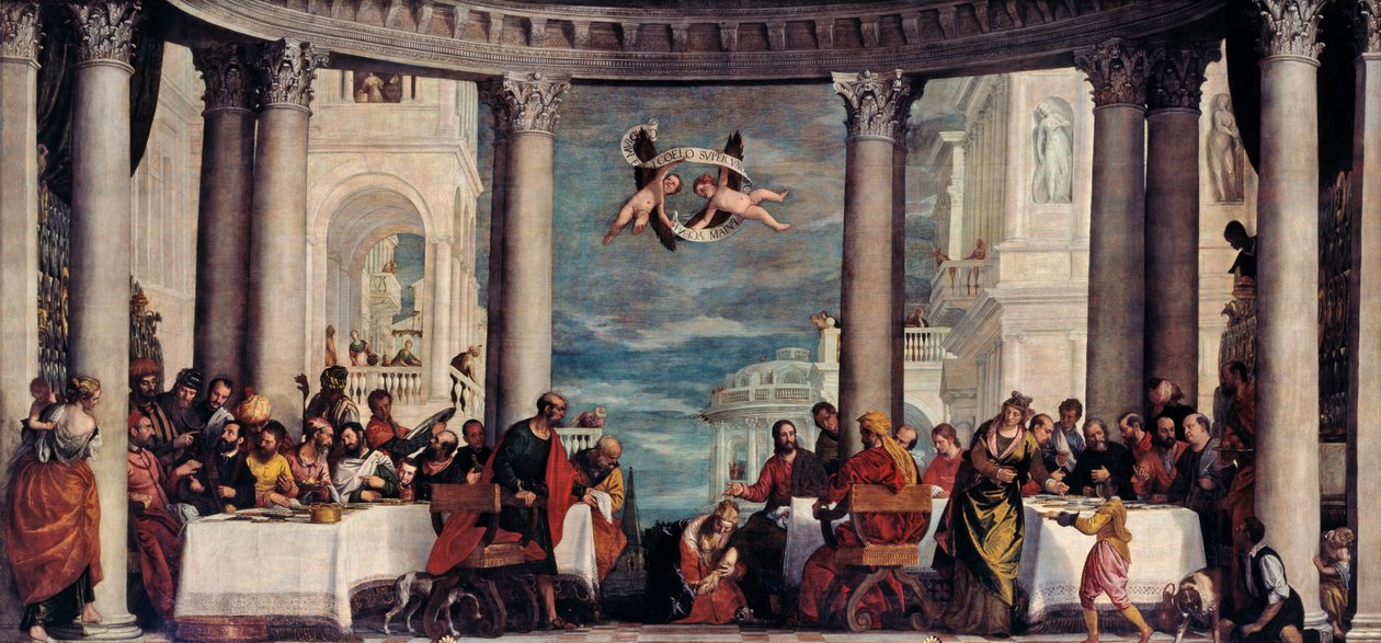 Måltidet med farisæeren Simon af Paolo Veronese