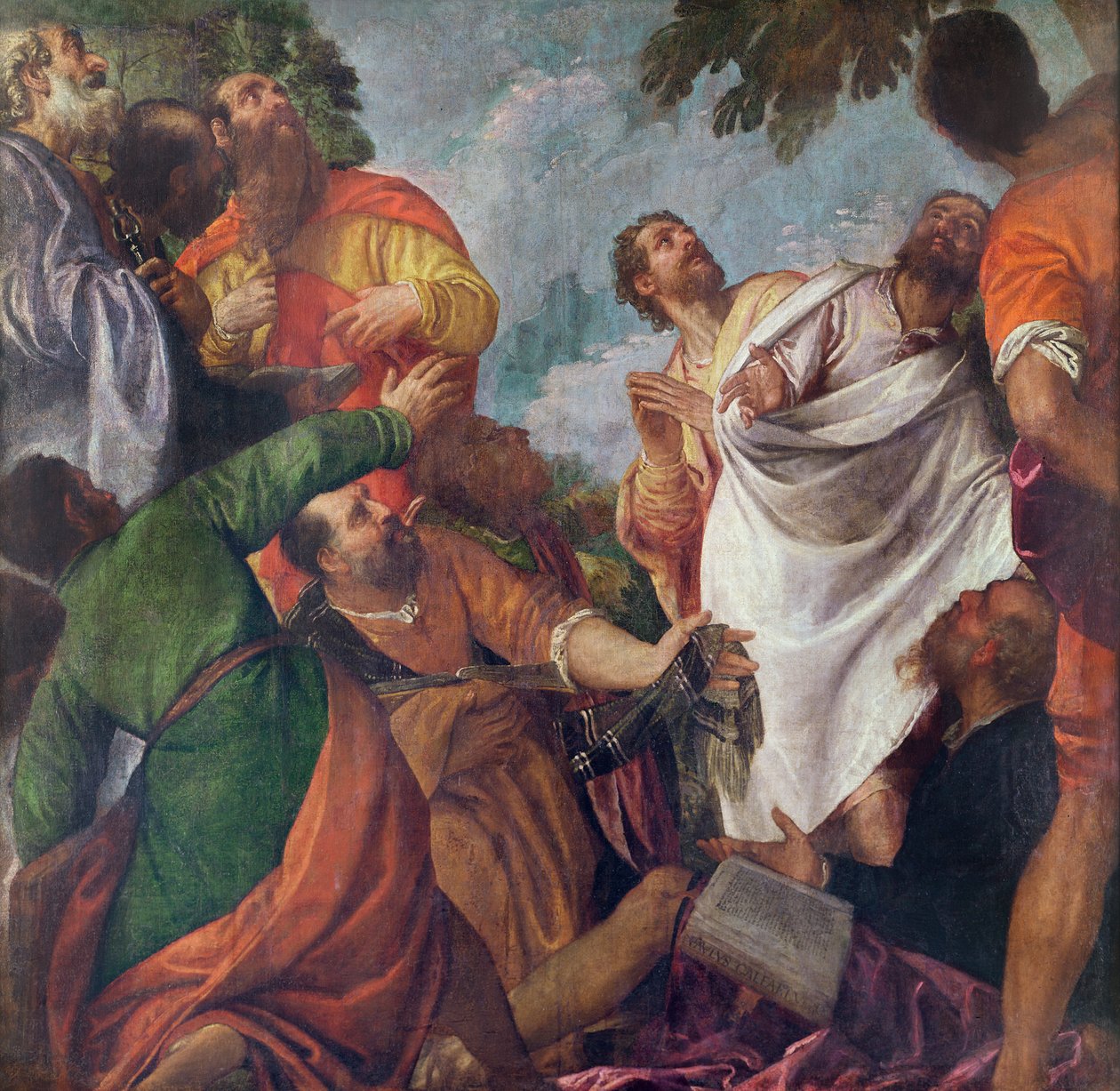Jomfruens antagelse af Paolo Veronese
