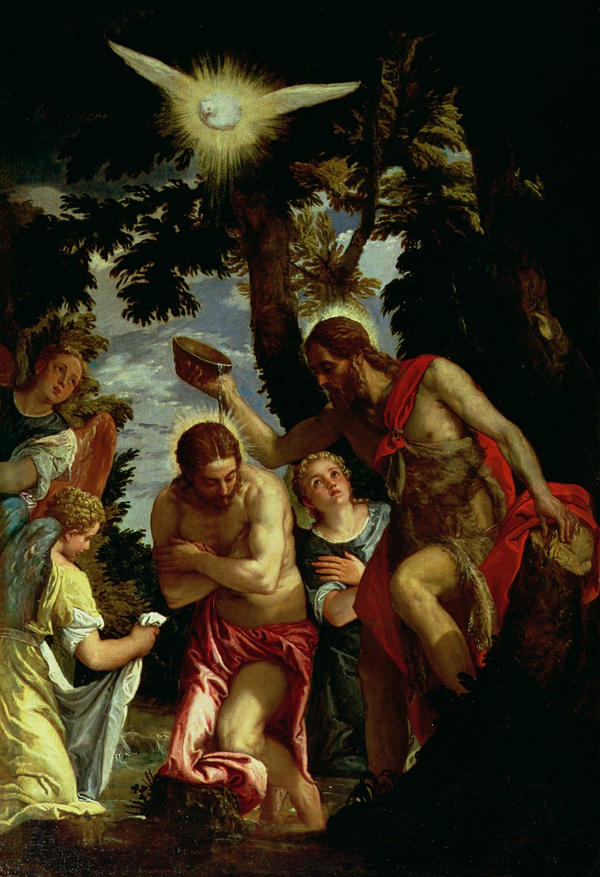 Kristi dåb af Paolo Veronese