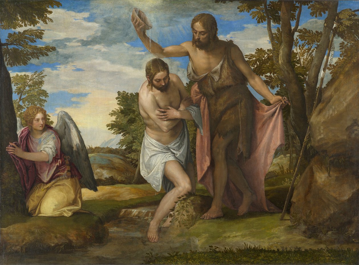 Kristi dåb af Paolo Veronese