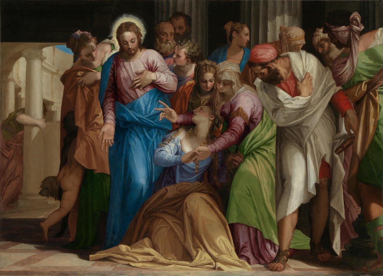 Omvendelsen af Maria Magdalena af Paolo Veronese