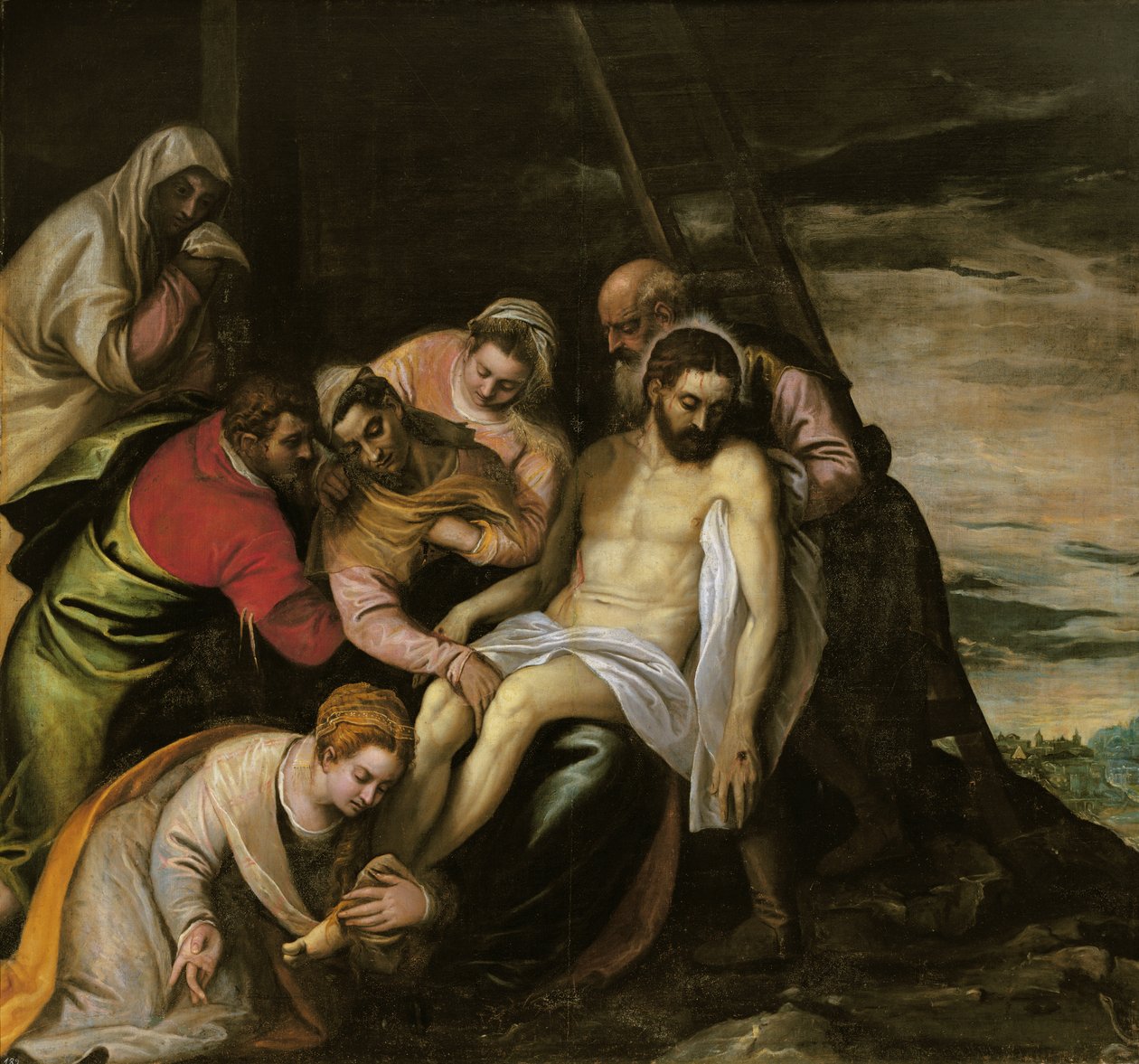 Nedstigningen fra korset af Paolo Veronese