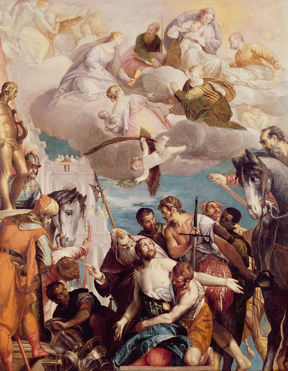 Sankt Georgs martyrium af Paolo Veronese