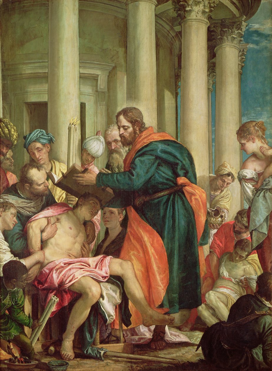 The Miracle of St. Barnabas, c.1566 af Paolo Veronese