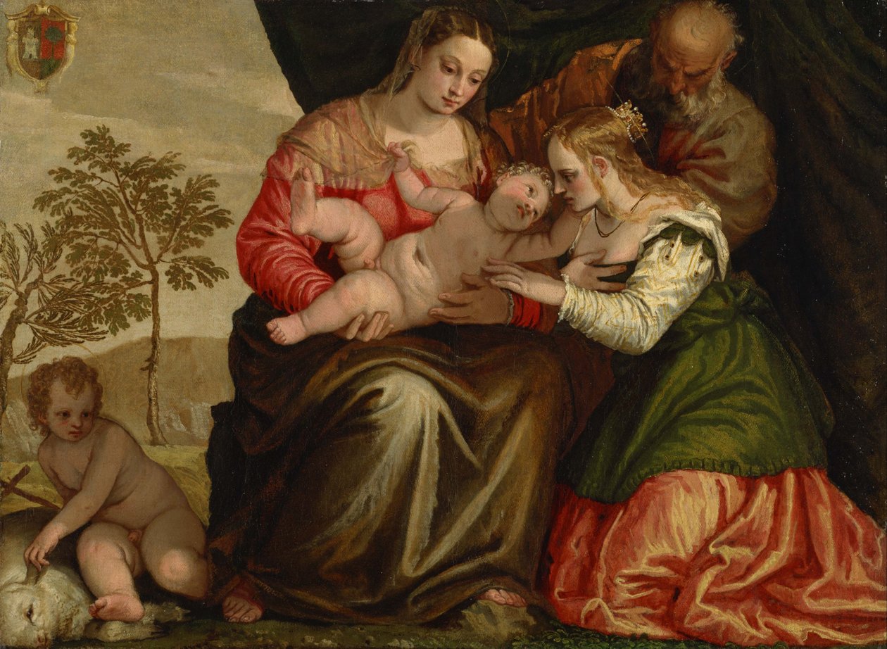 Det mystiske ægteskab med St. Catherine af Paolo Veronese