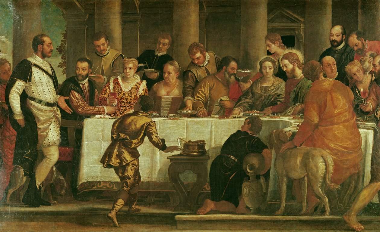 Brylluppet i Cana af Paolo Veronese