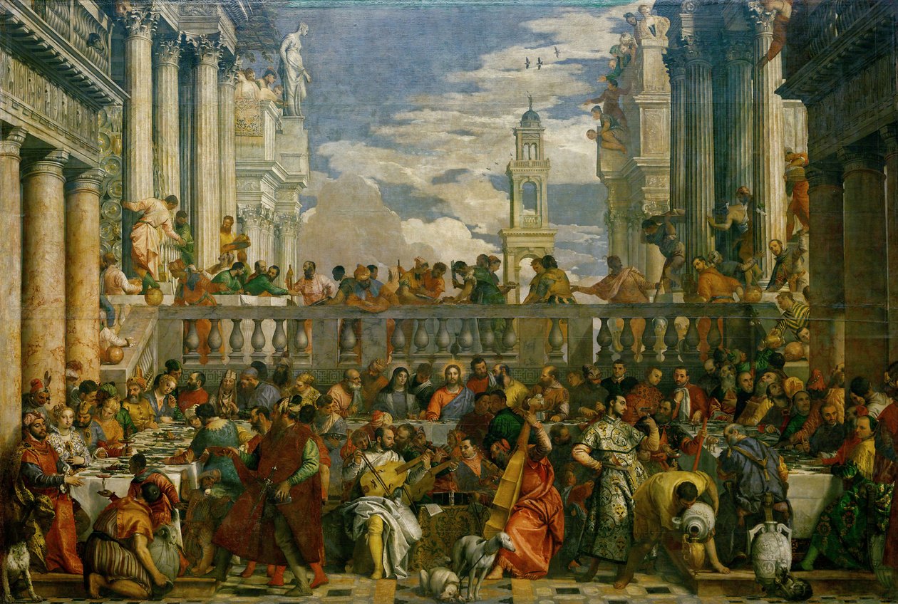 Brylluppet i Cana af Paolo Veronese