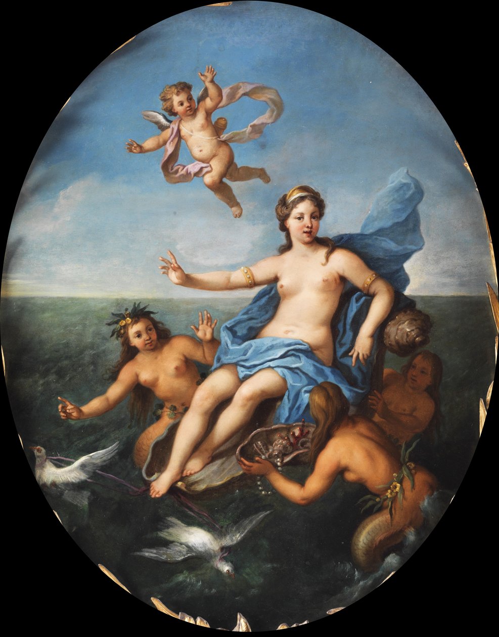 Triumf af Galatea af Paolo di Matteis