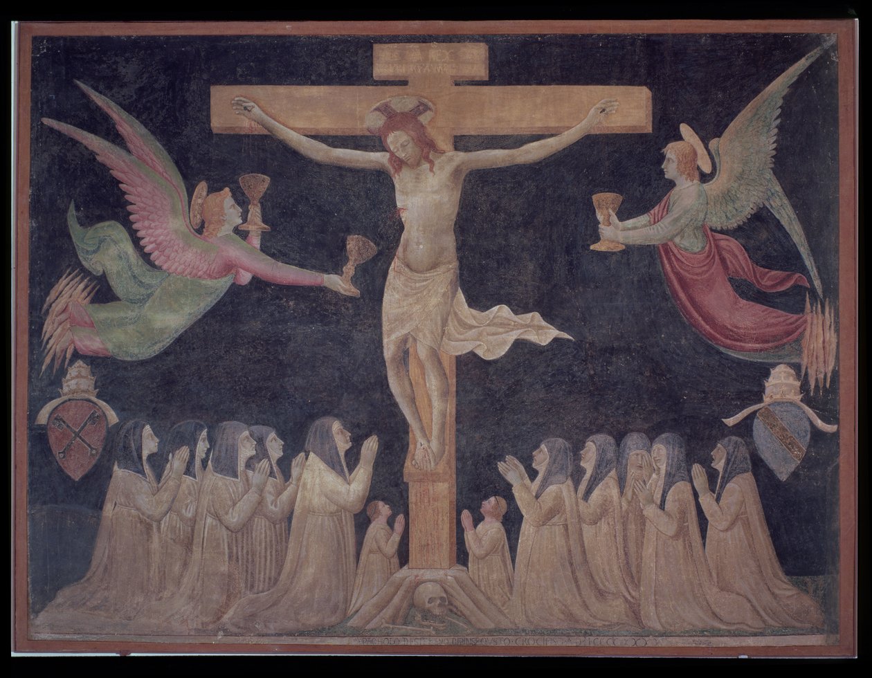 Korsfæstelse, ca.1448 af Paolo di Stefano Badaloni Schiavo