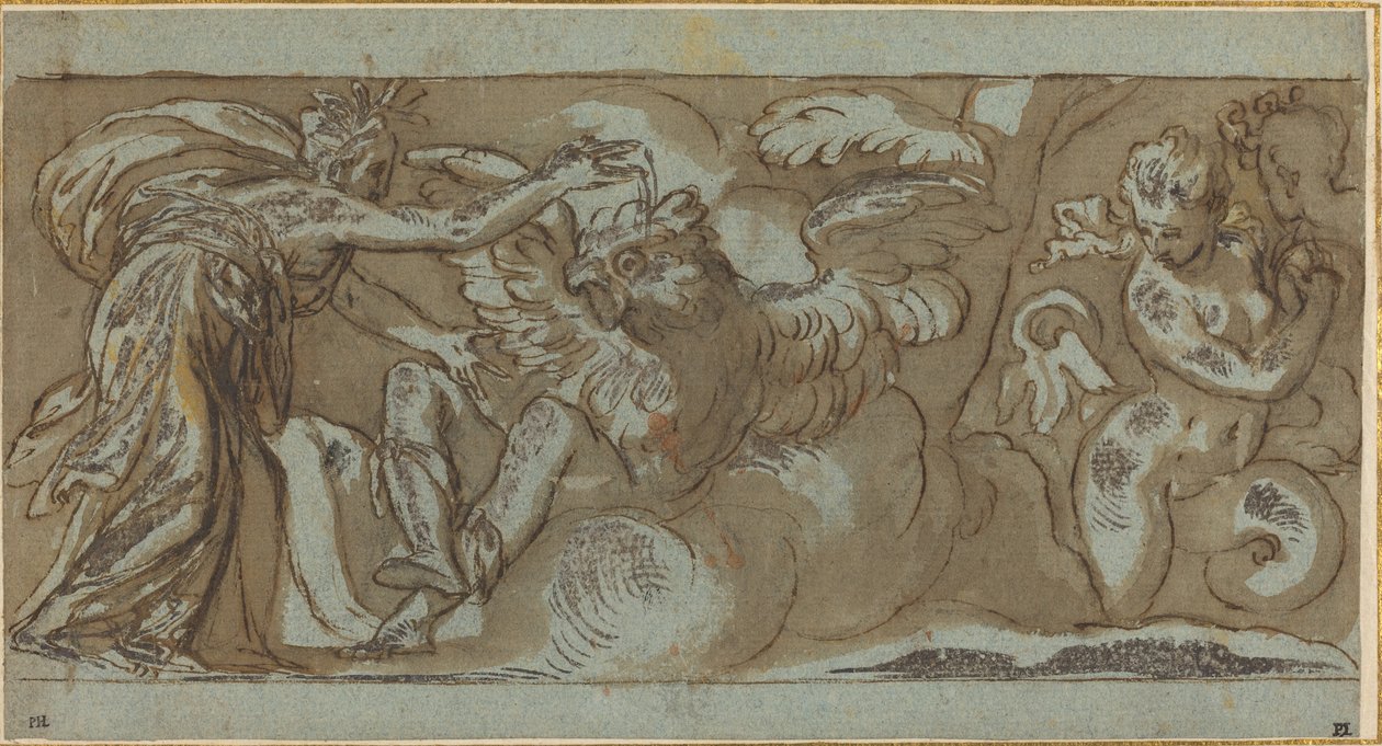 Ceres ændrer Ascalaphus til en ondskabs fugl af Paolo Farinati