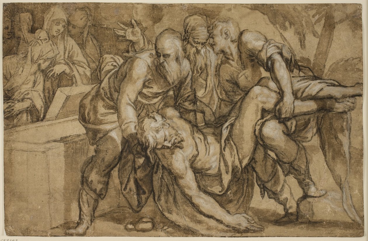Begravelsen af Paolo Farinati