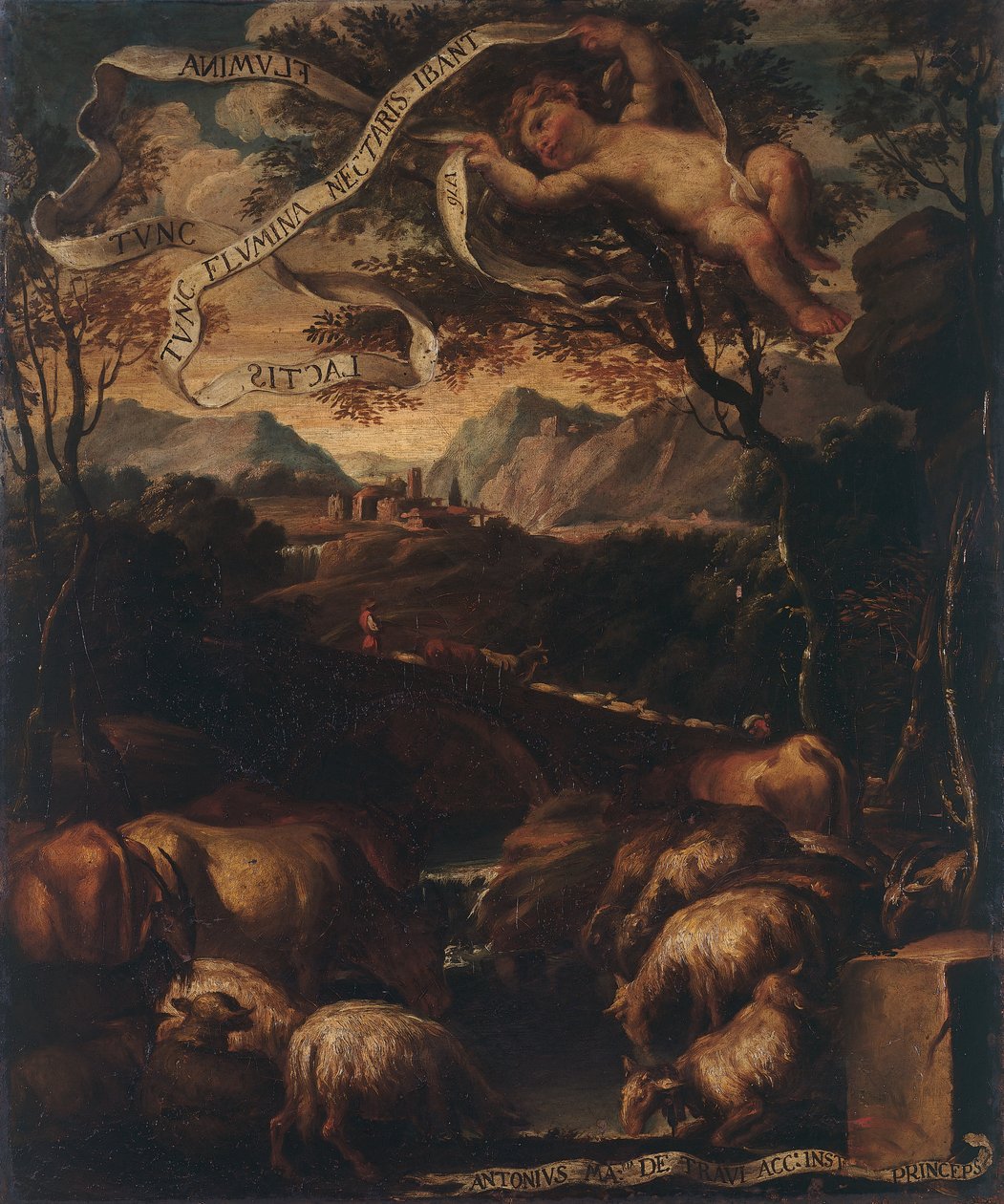 Guldalder, maleri af Paolo Gerolamo Brusco (1742-1820), Italien af Paolo Girolamo Brusco