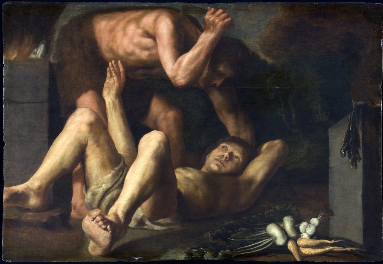Kain og Abel, ca. 1610 af Paolo Guidotti