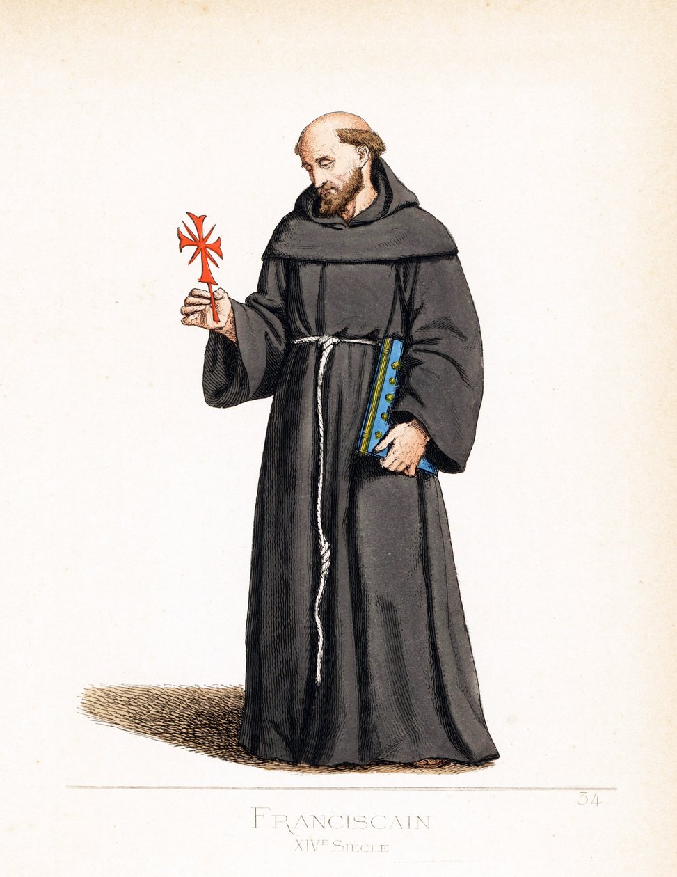 Præstedragt: en franciscansk munk af Paolo Mercuri