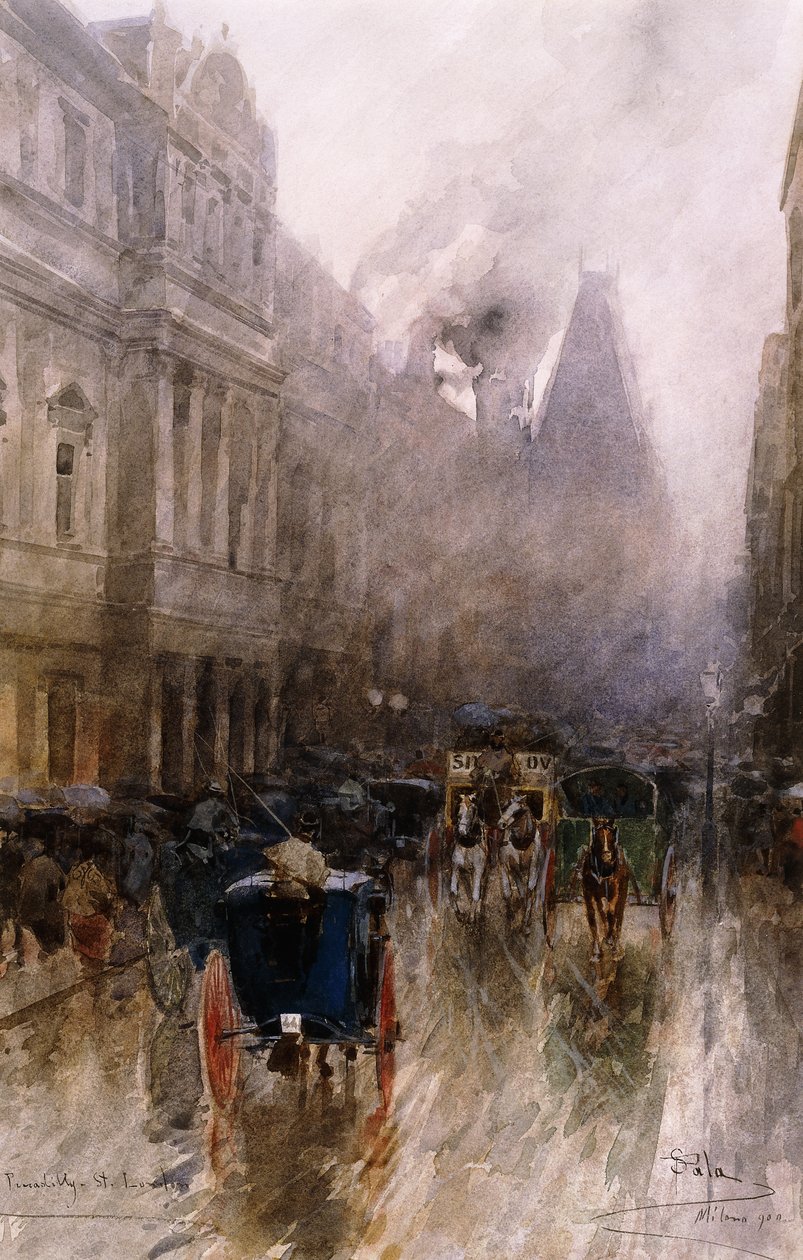 Piccadilly, London, af Paolo Sala
