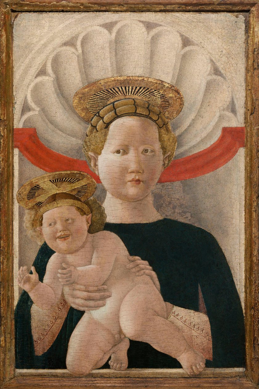 Jomfruen med barnet af Paolo Uccello