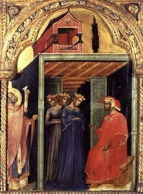 Sankt Nikolajs almisser af Paolo Veneziano