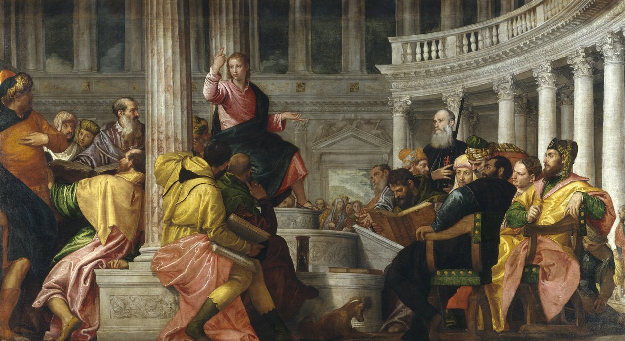 Kristus blandt lægerne af Paolo Veronese