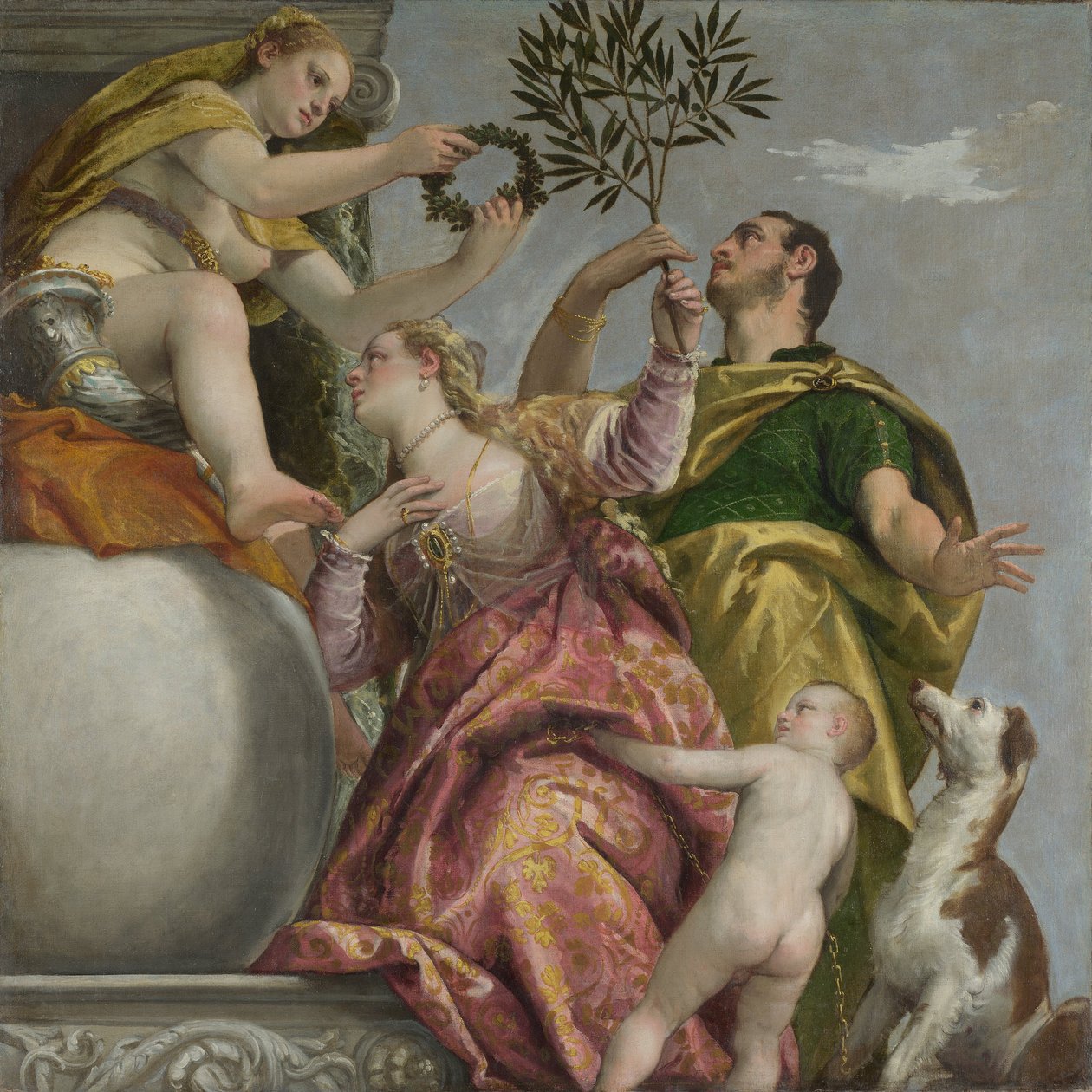 Lykkelig forening af Paolo Veronese