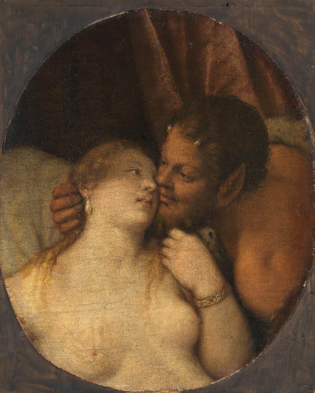 Jupiter og Antiope af Paolo Veronese