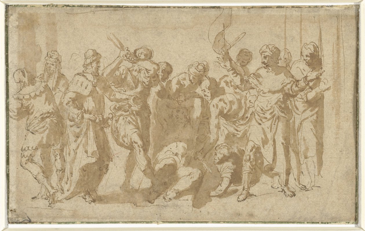 Sankt Sebastians martyrium (?) af Paolo Veronese