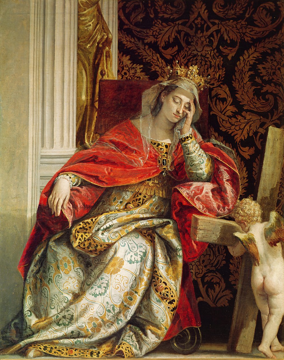 Portræt af Saint Helena af Paolo Veronese