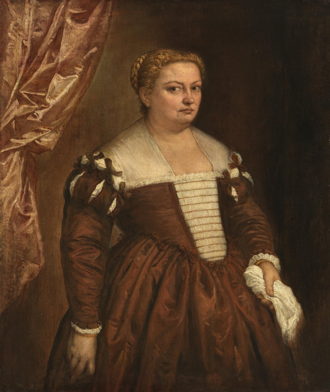 Portræt af en venetiansk kvinde af Paolo Veronese